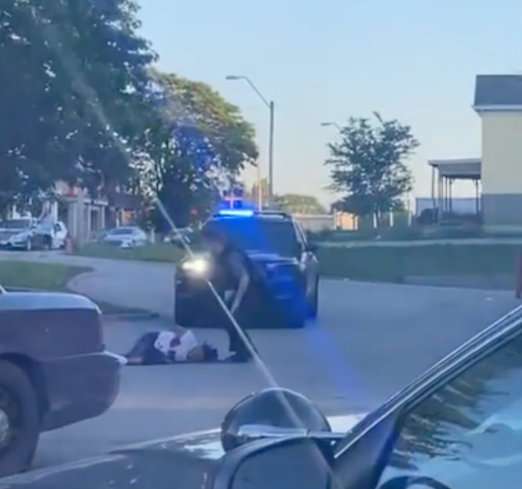 Pregnant Black woman suspected of carjacking is shot five times by Missouri police, witness says